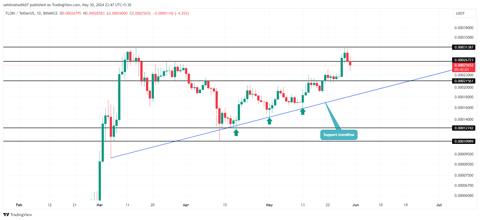 BINANCE:FLOKIUSDT 