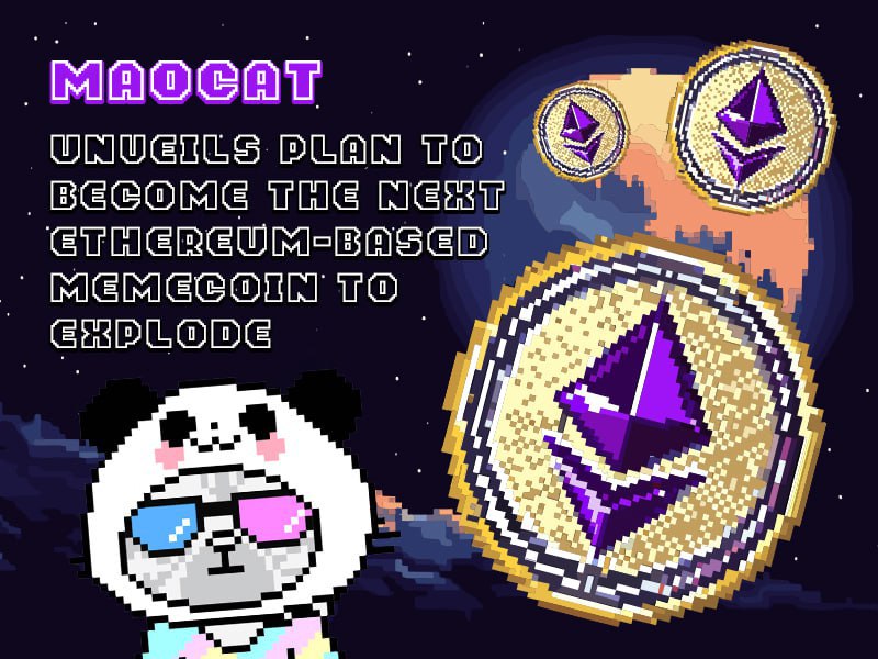 MAOCAT Unveils Plan to Become the Next Ethereum-Based Memecoin