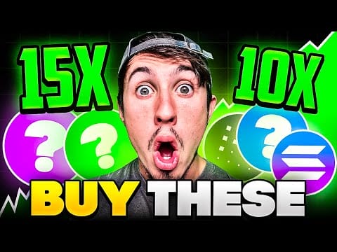 5 ALTCOINS THAT I HAVE IN MAINTENANCE FOR A 10X YIELD?!  (The best cryptocurrencies to buy NOW?)