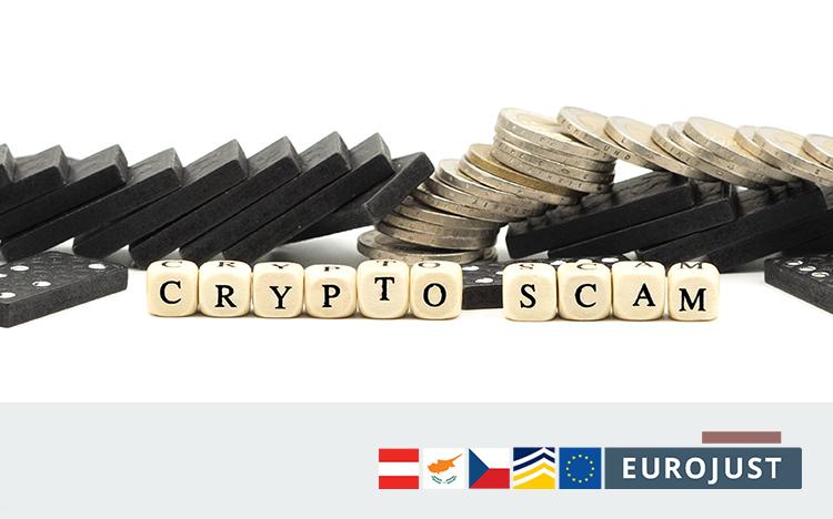 Dismantling an Austria-based fraud scheme offering a new type of crypto currency |  Eurojust