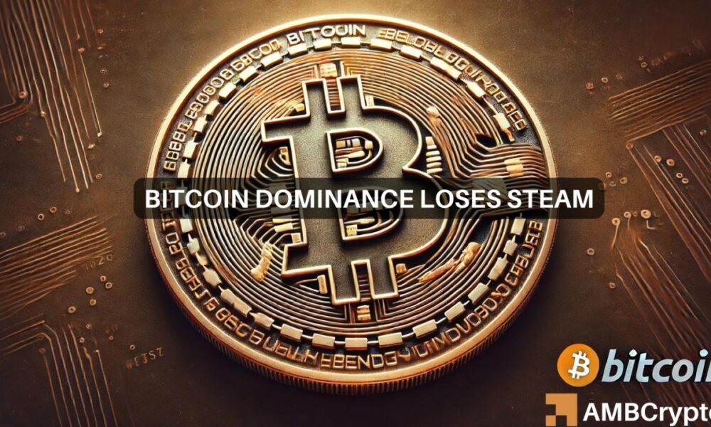 Bitcoin: BTC Dominance Drops to 56%: Is It Time for Altcoins to Shine?