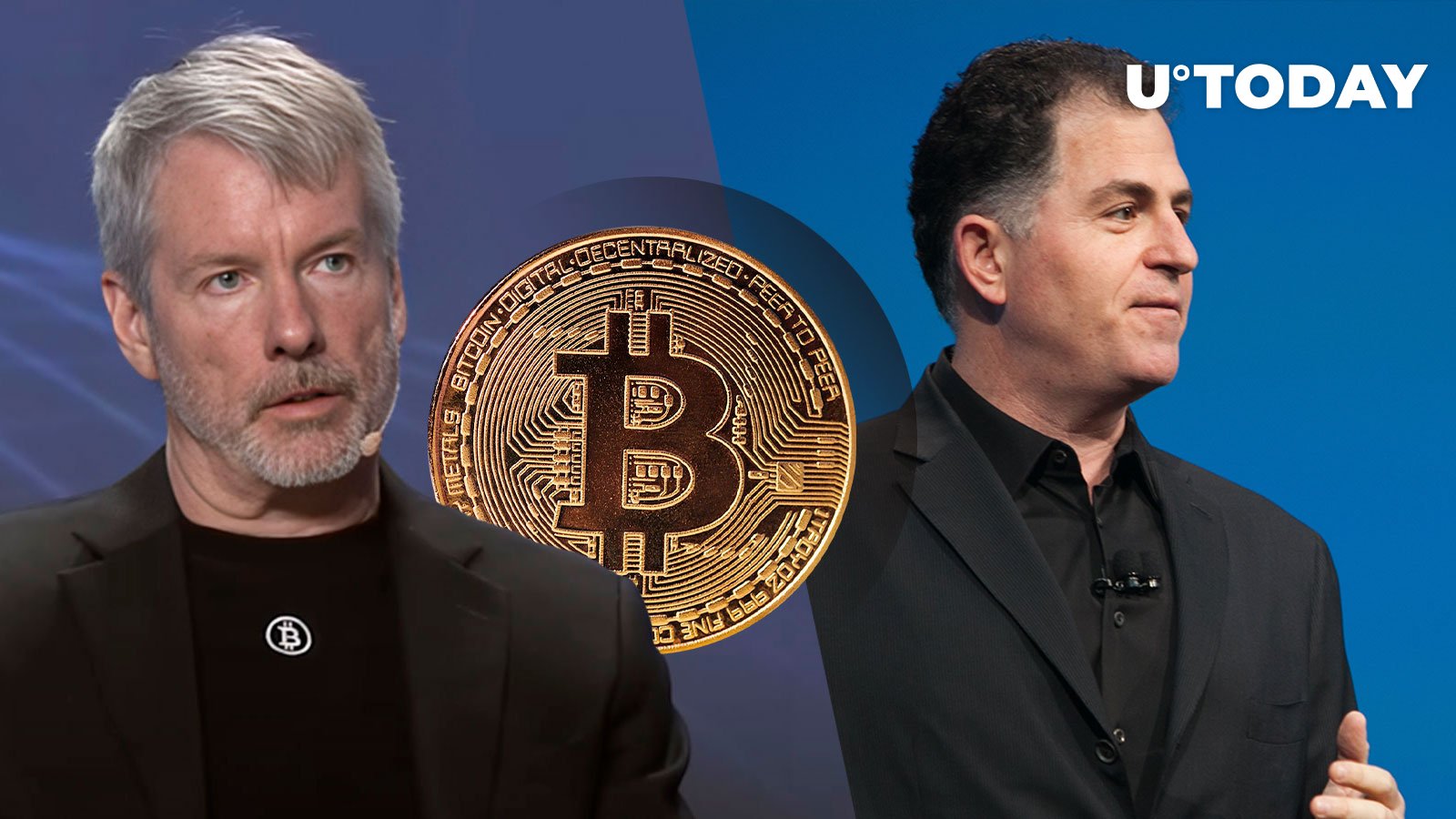 Michael Saylor presents Bitcoin to Dell CEO