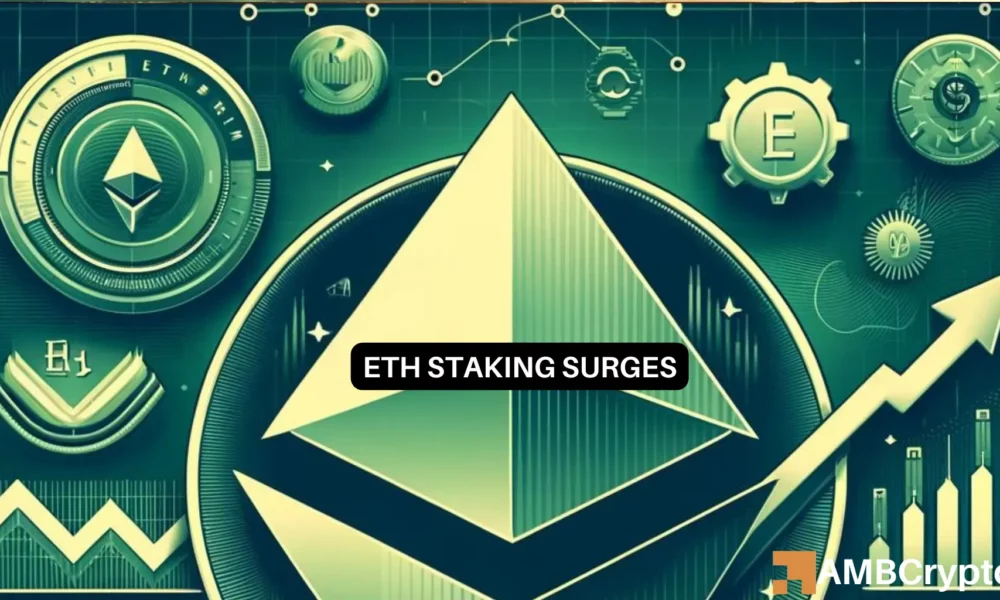 Why an increase in Ethereum staking hasn't helped the price of ETH