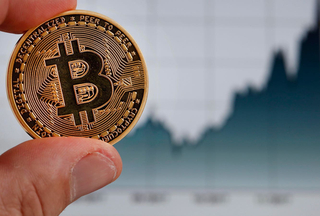 Bitcoin Prices Jump Nearly 6% After Falling to Lowest Level Since February